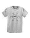 Cute Snowflake Christmas Childrens T-Shirt-Childrens T-Shirt-TooLoud-AshGray-X-Small-Davson Sales