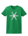 Cute Snowflake Christmas Womens Dark T-Shirt-TooLoud-Kelly-Green-X-Small-Davson Sales