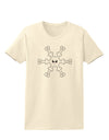 Cute Snowflake Christmas Womens T-Shirt-Womens T-Shirt-TooLoud-Natural-X-Small-Davson Sales