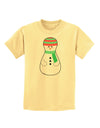 Cute Snowman Matryoshka Nesting Doll - Christmas Childrens T-Shirt-Childrens T-Shirt-TooLoud-Daffodil-Yellow-X-Small-Davson Sales