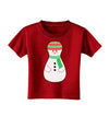 Cute Snowman Matryoshka Nesting Doll - Christmas Toddler T-Shirt Dark-Toddler T-Shirt-TooLoud-Clover-Green-2T-Davson Sales