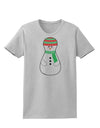 Cute Snowman Matryoshka Nesting Doll - Christmas Womens T-Shirt-Womens T-Shirt-TooLoud-AshGray-X-Small-Davson Sales