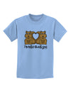 Cute Squirrels - I'm Nuts About You Childrens T-Shirt by TooLoud-Childrens T-Shirt-TooLoud-Light-Blue-X-Small-Davson Sales