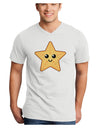 Cute Starfish Adult V-Neck T-shirt by TooLoud-Mens V-Neck T-Shirt-TooLoud-White-Small-Davson Sales