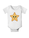 Cute Starfish Baby Romper Bodysuit by TooLoud