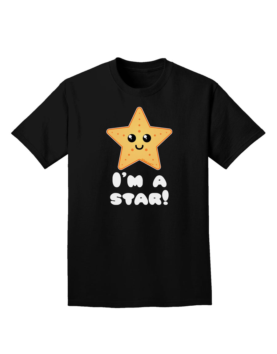 Cute Starfish - I am a Star Adult Dark T-Shirt by TooLoud-Mens T-Shirt-TooLoud-Purple-Small-Davson Sales