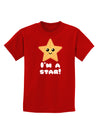 Cute Starfish - I am a Star Childrens Dark T-Shirt by TooLoud-Childrens T-Shirt-TooLoud-Red-X-Small-Davson Sales