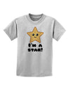 Cute Starfish - I am a Star Childrens T-Shirt by TooLoud-Childrens T-Shirt-TooLoud-AshGray-X-Small-Davson Sales