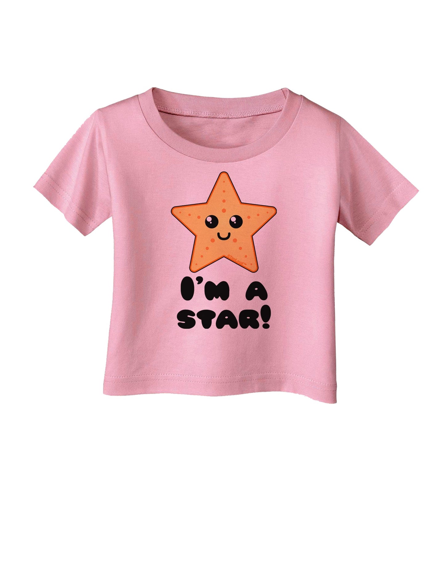 Cute Starfish - I am a Star Infant T-Shirt by TooLoud-Infant T-Shirt-TooLoud-Candy-Pink-06-Months-Davson Sales