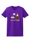 Cute Sushi and Soy Sauce - Soy In Love Womens Dark T-Shirt by TooLoud-Womens T-Shirt-TooLoud-Purple-X-Small-Davson Sales