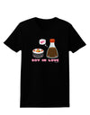 Cute Sushi and Soy Sauce - Soy In Love Womens Dark T-Shirt by TooLoud-Womens T-Shirt-TooLoud-Black-X-Small-Davson Sales