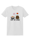 Cute Sushi and Soy Sauce - Soy In Love Womens T-Shirt by TooLoud-Womens T-Shirt-TooLoud-White-X-Small-Davson Sales