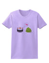 Cute Sushi and Wasabi Love Womens T-Shirt by TooLoud-Womens T-Shirt-TooLoud-Lavender-X-Small-Davson Sales