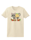 Cute Taco Cat Design Text Womens T-Shirt by TooLoud-Womens T-Shirt-TooLoud-Natural-X-Small-Davson Sales