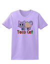 Cute Taco Cat Design Text Womens T-Shirt by TooLoud-Womens T-Shirt-TooLoud-Lavender-X-Small-Davson Sales