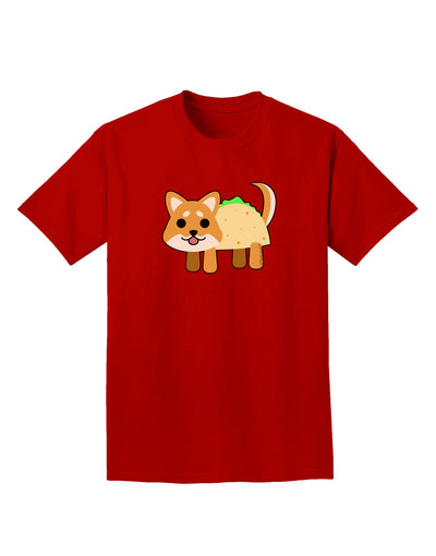 Cute Taco Dog Adult Dark T-Shirt-Mens T-Shirt-TooLoud-Red-Small-Davson Sales