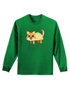 Cute Taco Dog Adult Long Sleeve Dark T-Shirt-TooLoud-Kelly-Green-Small-Davson Sales
