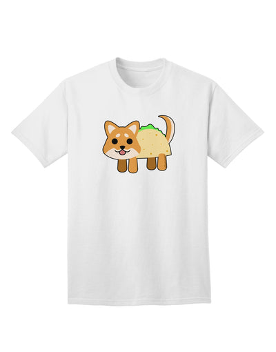 Cute Taco Dog Adult T-Shirt-Mens T-Shirt-TooLoud-White-Small-Davson Sales
