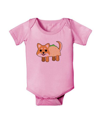 Cute Taco Dog Baby Romper Bodysuit-Baby Romper-TooLoud-Pink-06-Months-Davson Sales