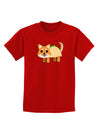 Cute Taco Dog Childrens Dark T-Shirt-Childrens T-Shirt-TooLoud-Red-X-Small-Davson Sales