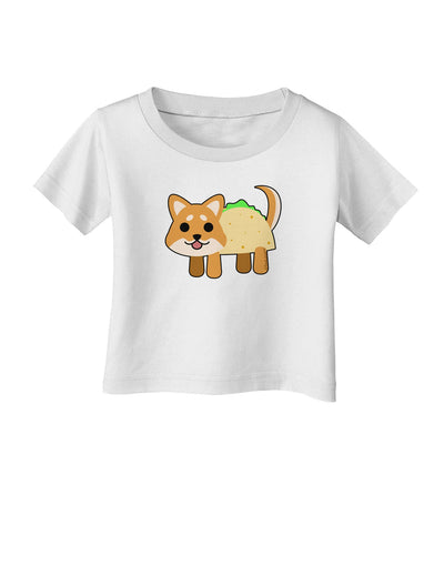 Cute Taco Dog Infant T-Shirt-Infant T-Shirt-TooLoud-White-06-Months-Davson Sales