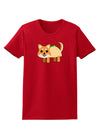 Cute Taco Dog Womens Dark T-Shirt-TooLoud-Red-X-Small-Davson Sales