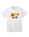 Cute Taco Fox Adult T-Shirt-Mens T-Shirt-TooLoud-White-Small-Davson Sales