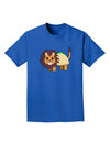 Cute Taco Lion Adult Dark T-Shirt-Mens T-Shirt-TooLoud-Royal-Blue-Small-Davson Sales