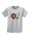 Cute Taco Lion Childrens T-Shirt-Childrens T-Shirt-TooLoud-AshGray-X-Small-Davson Sales