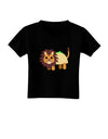 Cute Taco Lion Toddler T-Shirt Dark-Toddler T-Shirt-TooLoud-Black-2T-Davson Sales