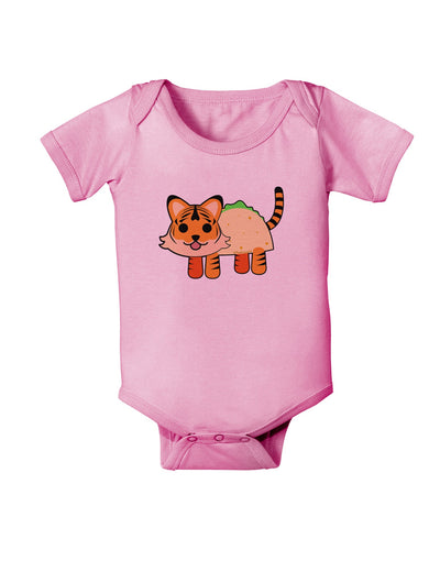 Cute Taco Tiger Baby Romper Bodysuit-Baby Romper-TooLoud-Pink-06-Months-Davson Sales