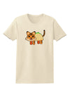 Cute Taco Tiger Womens T-Shirt-Womens T-Shirt-TooLoud-Natural-X-Small-Davson Sales