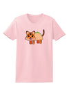 Cute Taco Tiger Womens T-Shirt-Womens T-Shirt-TooLoud-PalePink-X-Small-Davson Sales