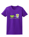 Cute Tequila Shot and Lime - Made For Each Other Womens Dark T-Shirt by TooLoud-Womens T-Shirt-TooLoud-Purple-X-Small-Davson Sales