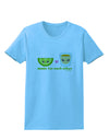 Cute Tequila Shot and Lime - Made For Each Other Womens T-Shirt by TooLoud-Womens T-Shirt-TooLoud-Aquatic-Blue-X-Small-Davson Sales