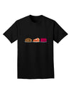 Cute Thanksgiving Food Adult Dark T-Shirt-Mens T-Shirt-TooLoud-Black-Small-Davson Sales