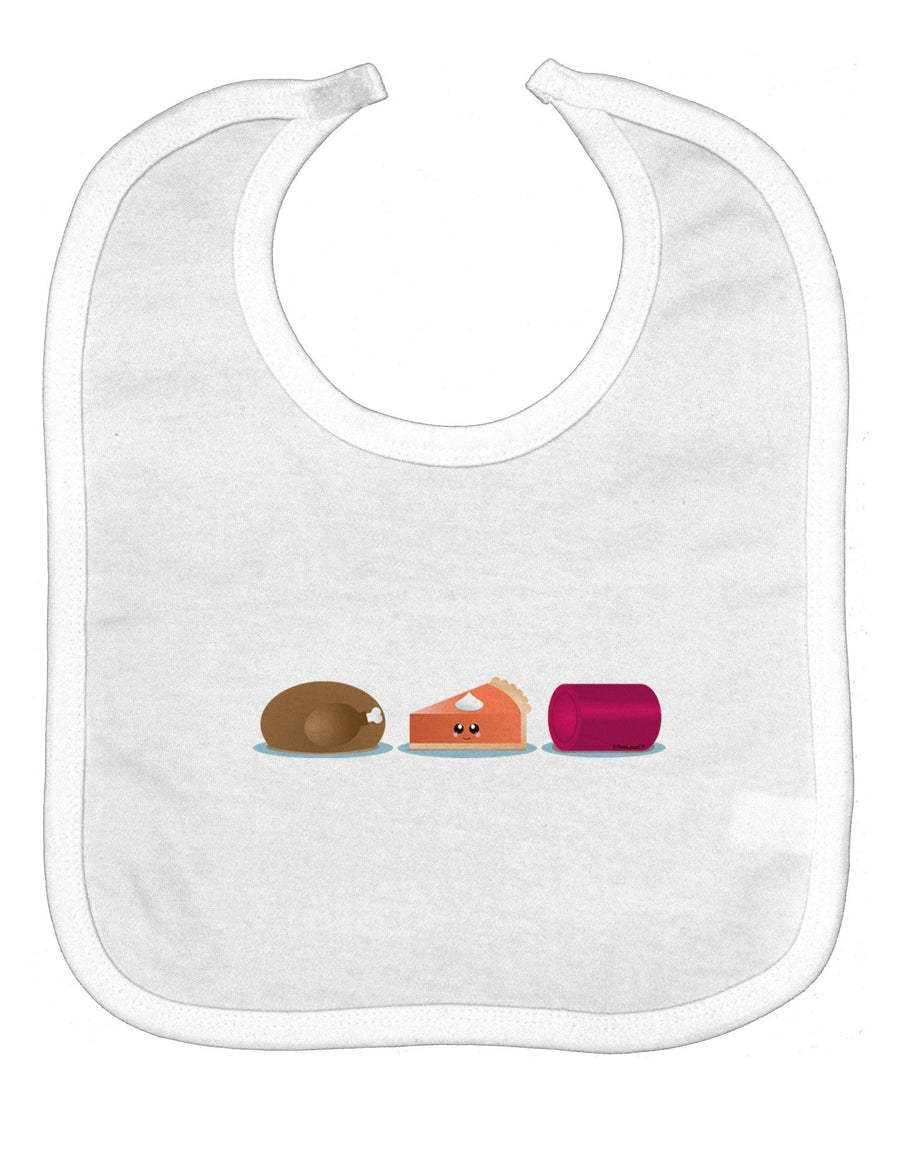 Cute Thanksgiving Food Baby Bib