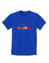 Cute Thanksgiving Food Childrens Dark T-Shirt-Childrens T-Shirt-TooLoud-Royal-Blue-X-Small-Davson Sales