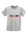 Cute Thanksgiving Food Childrens T-Shirt-Childrens T-Shirt-TooLoud-AshGray-X-Small-Davson Sales