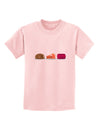 Cute Thanksgiving Food Childrens T-Shirt-Childrens T-Shirt-TooLoud-PalePink-X-Small-Davson Sales