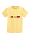 Cute Thanksgiving Food Childrens T-Shirt-Childrens T-Shirt-TooLoud-Daffodil-Yellow-X-Small-Davson Sales