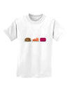 Cute Thanksgiving Food Childrens T-Shirt-Childrens T-Shirt-TooLoud-White-X-Small-Davson Sales