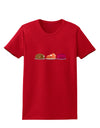 Cute Thanksgiving Food Womens Dark T-Shirt-TooLoud-Red-X-Small-Davson Sales