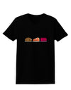 Cute Thanksgiving Food Womens Dark T-Shirt-TooLoud-Black-X-Small-Davson Sales