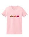 Cute Thanksgiving Food Womens T-Shirt-Womens T-Shirt-TooLoud-PalePink-X-Small-Davson Sales