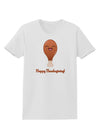 Cute Turkey Leg - Happy Thanksgiving Womens T-Shirt-Womens T-Shirt-TooLoud-White-X-Small-Davson Sales