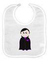 Cute Vampire Boy Halloween Baby Bib