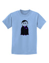 Cute Vampire Boy Halloween Childrens T-Shirt-Childrens T-Shirt-TooLoud-Light-Blue-X-Small-Davson Sales