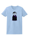 Cute Vampire Boy Halloween Womens T-Shirt-Womens T-Shirt-TooLoud-Light-Blue-X-Small-Davson Sales