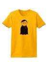 Cute Vampire Boy Halloween Womens T-Shirt-Womens T-Shirt-TooLoud-Gold-X-Small-Davson Sales